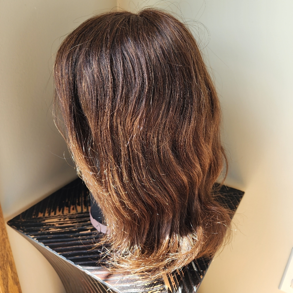 Jon Renau Human Hair Wig Monafilament Hand Tied Luxury - Picture 7 of 8